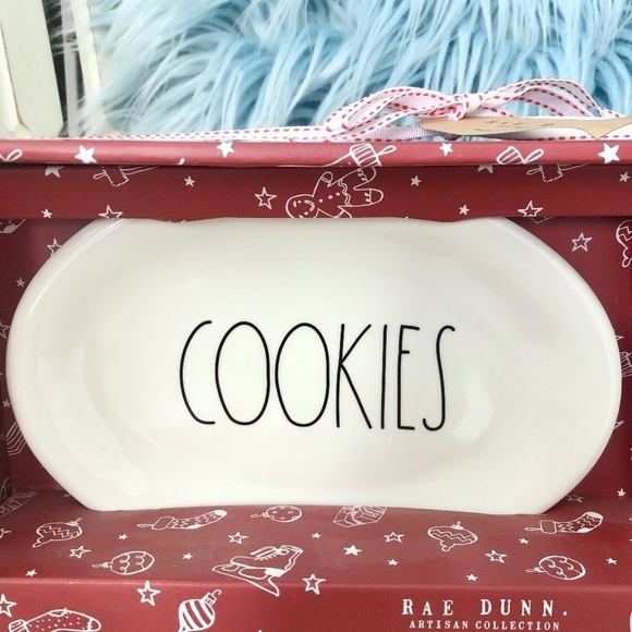 Rae Dunn, Milk & Cookies, For Santa, Melamine, Gift Set, NEW, Holiday, Christmas - Picture 4 of 7